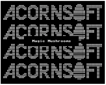 Magic Mushrooms (1985)(Acornsoft)[t] screen shot title